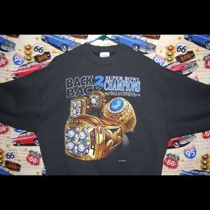 vintage 1994 cowboys crewneck sweater.